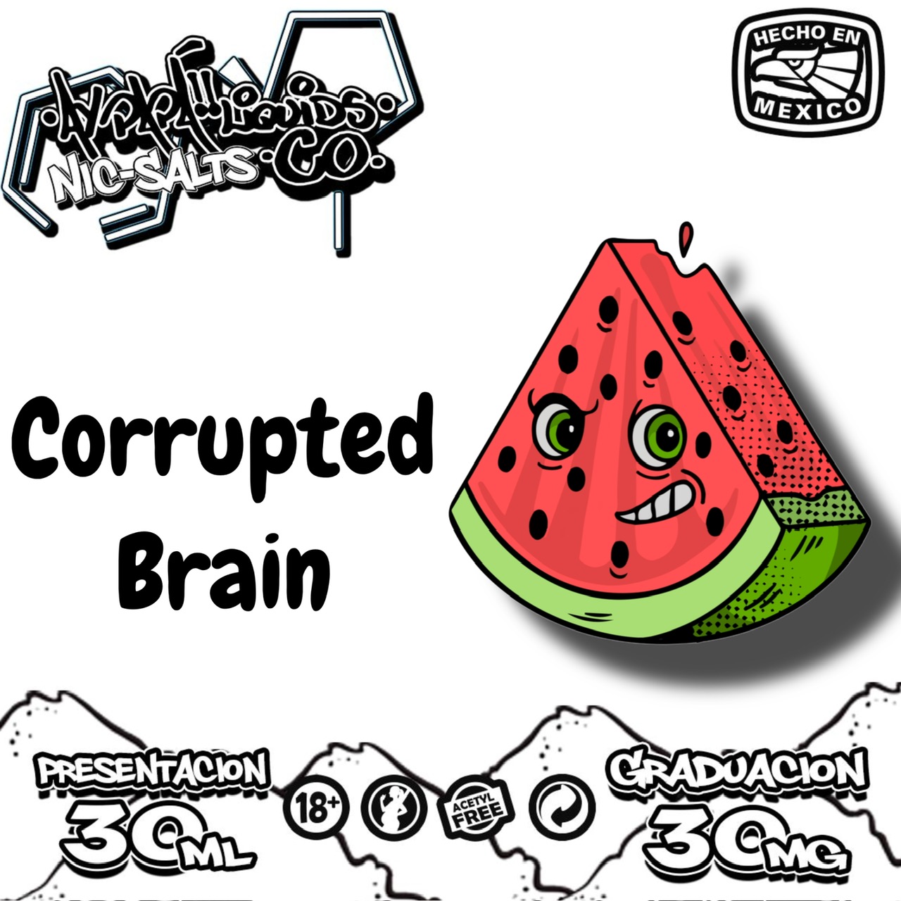 Corrupted Brain Nicsalt